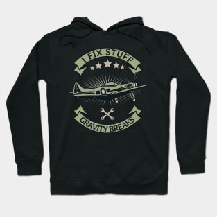 Aircraft Mechanic Airplane Technician Hoodie